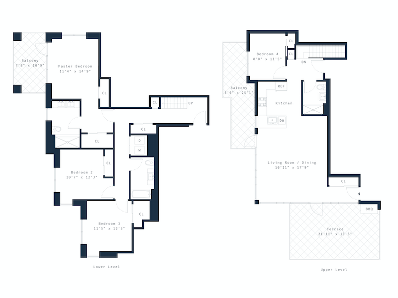 Floorplan for 17 Convent Avenue, PHB