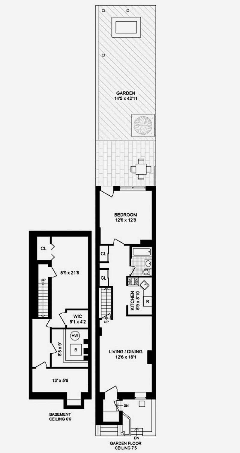 Floorplan for 179 Carlton Avenue, GARDEN
