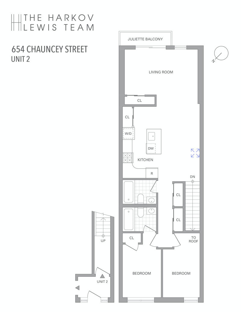 Floorplan for 654 Chauncey Street, 2
