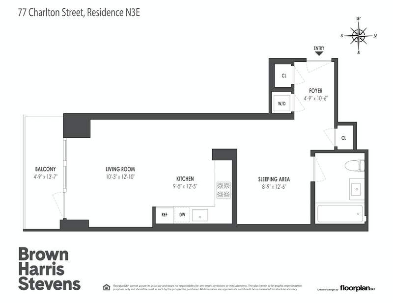 Floorplan for 77 Charlton Street, N3E