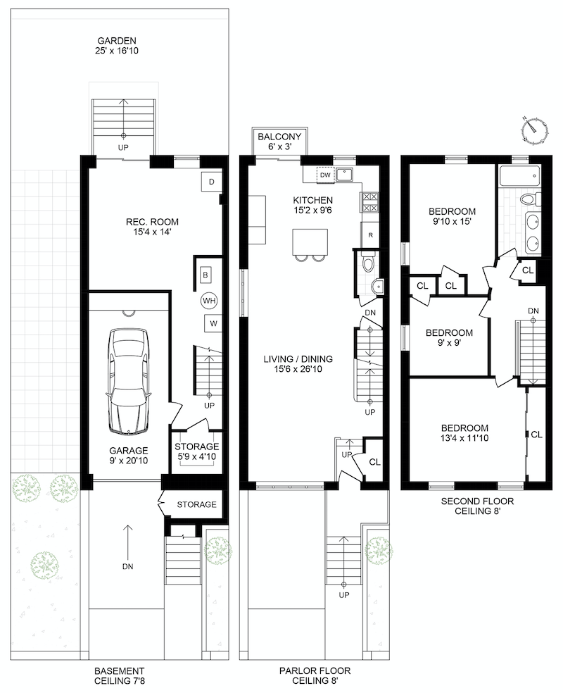 Floorplan for 1309 85th Street