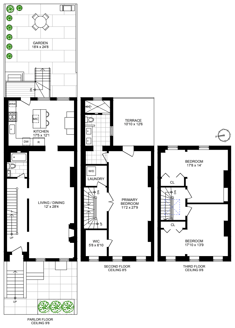 Floorplan for 138 Erie, HOUSE