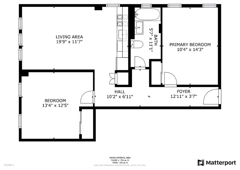 Floorplan for 3315 Pleasant Ave, 123