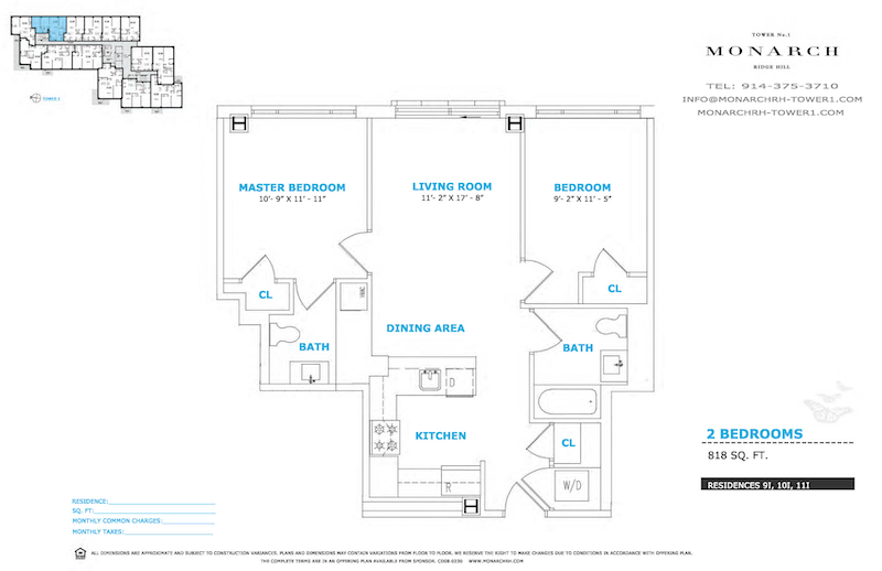 Floorplan for 701 Ridgehill Boulevard, 11I