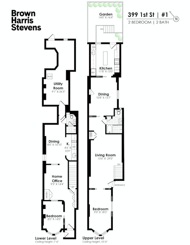 Floorplan for 399, 1st Street, 1