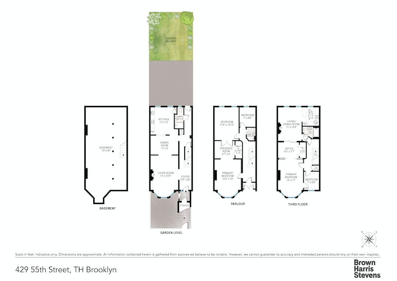 Floorplan for 429 55th Street