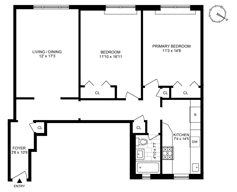 Floorplan for 56 Glenwood Ave, 49
