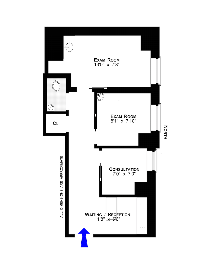 Floorplan for 121 East 60th Street, 4D