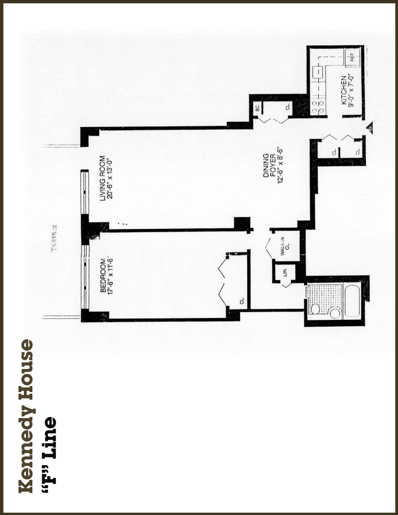 Floorplan for 110-11 Queens Blvd, 28F