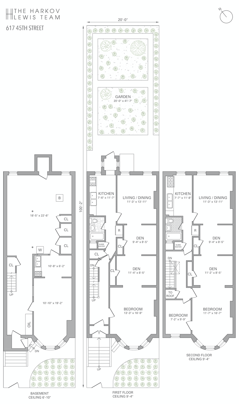 Floorplan for 617 45th Street