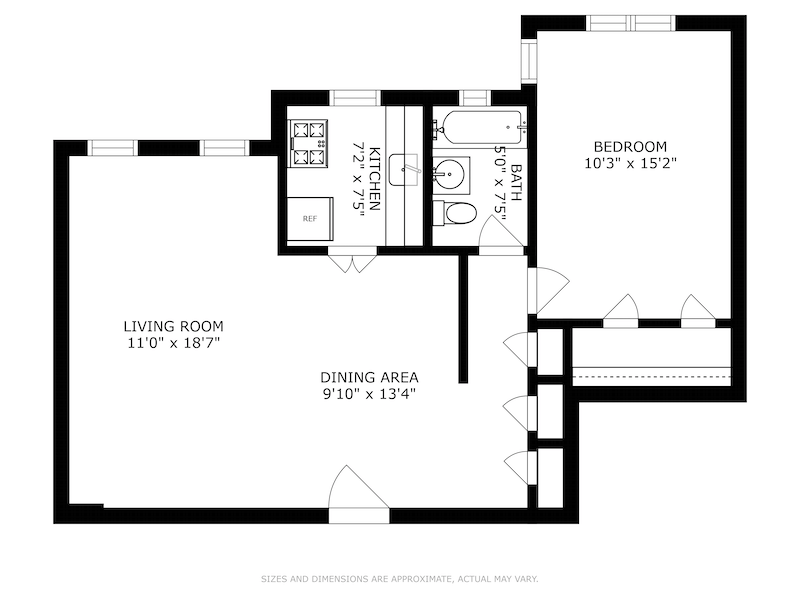 Floorplan for 141 -60 84th Rd, 4H