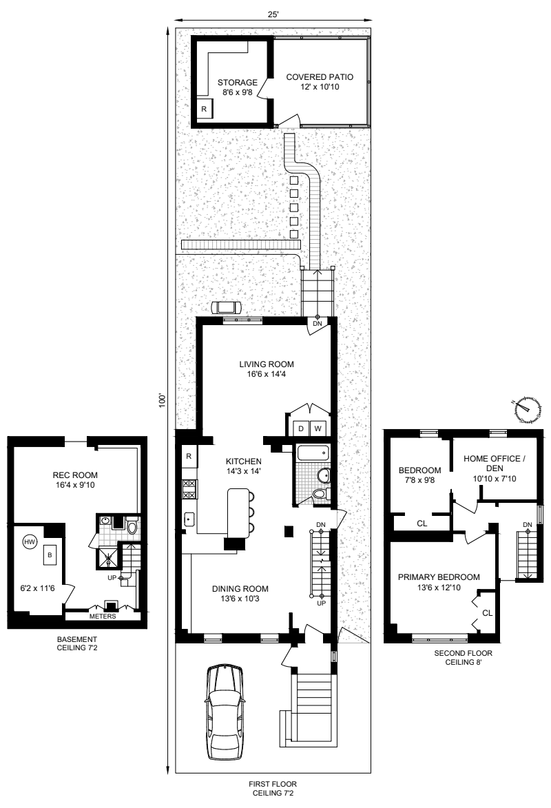 Floorplan for 21 East 4th Street, 1