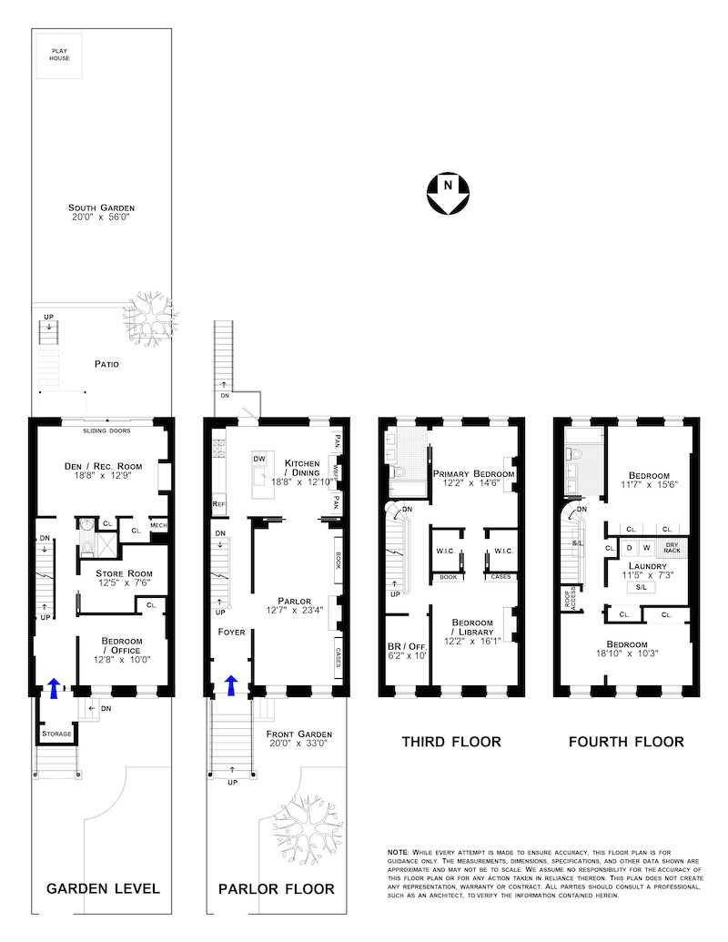 Floorplan for 274 Carroll Street