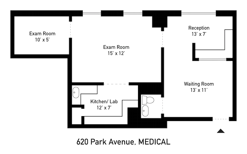 Floorplan for 620 Park Avenue, MEDICAL