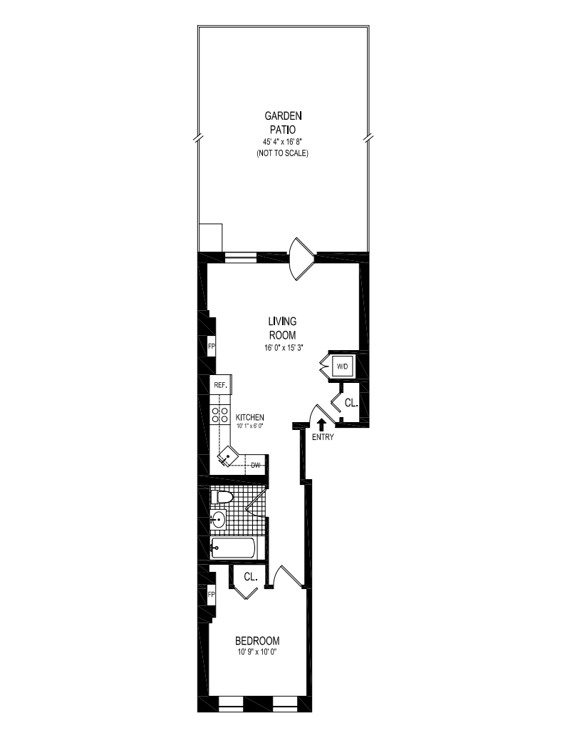 Floorplan for 39 Charles Street, GARDEN