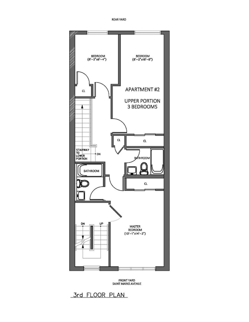 Floorplan for 1413 Saint Marks Avenue, 2