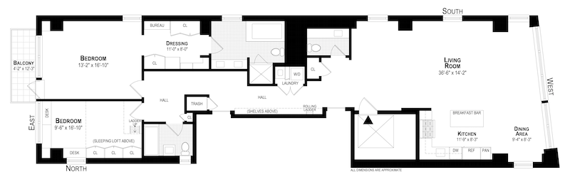 Floorplan for 195 Bowery, 11