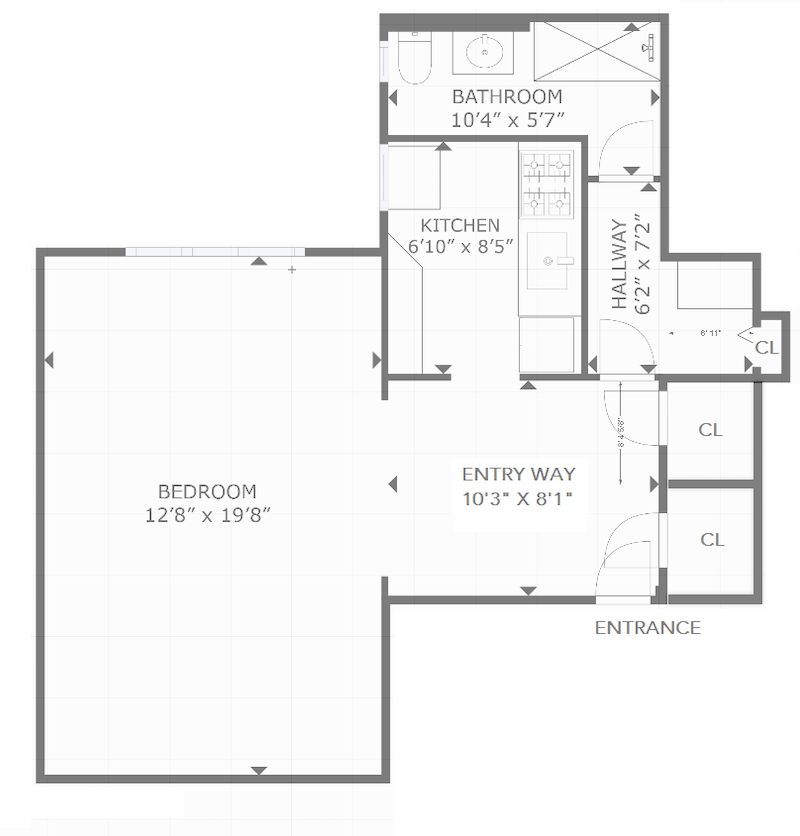 Floorplan for 77 -35 113th Street, 3H