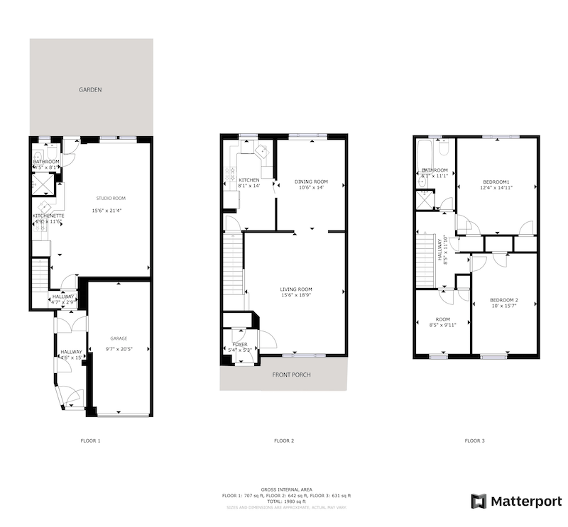 Floorplan for 33 -56 75th Street