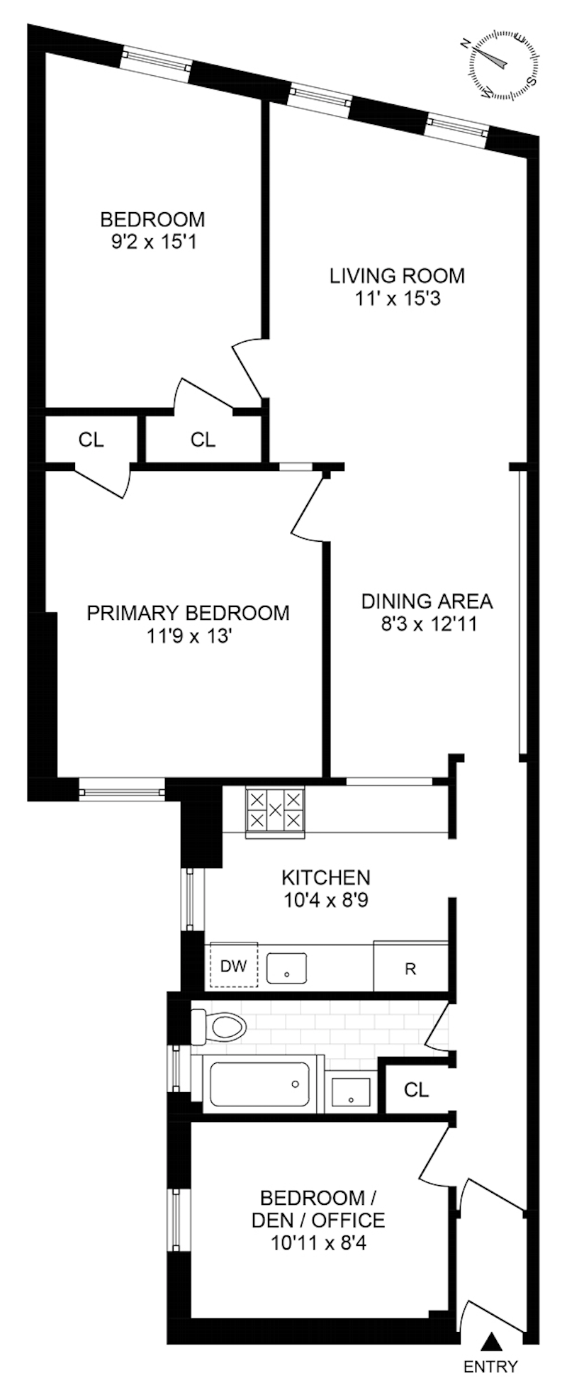 Floorplan for 149 Prospect Park Sw, 12