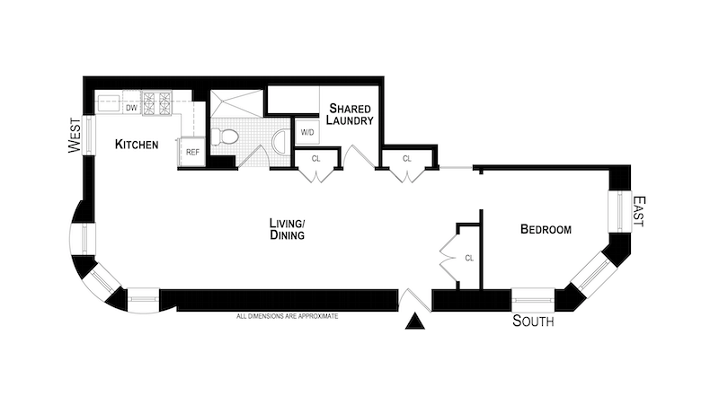 Floorplan for 290 Manhattan Avenue, G