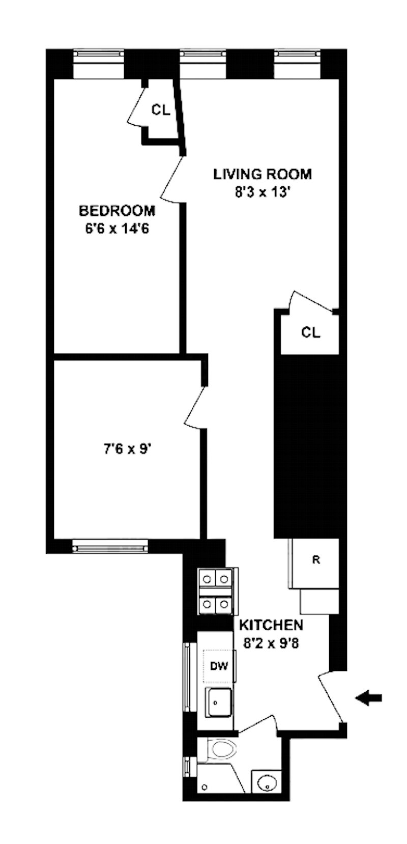 Floorplan for 246 East 53rd Street, 20