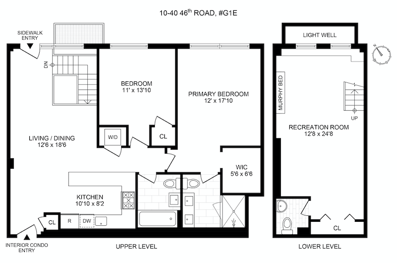 Floorplan for 10-40 46th Rd, G1E