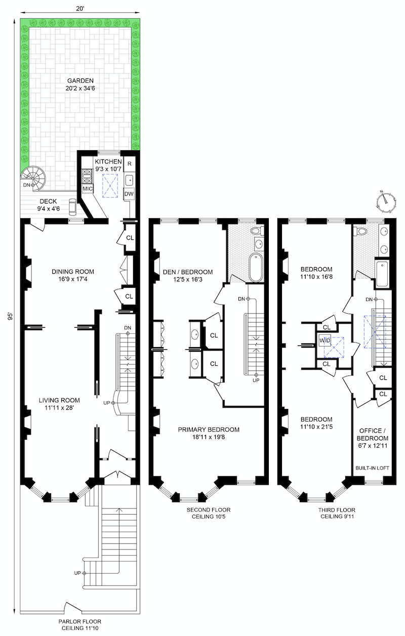 Floorplan for 549 3rd Street, 2
