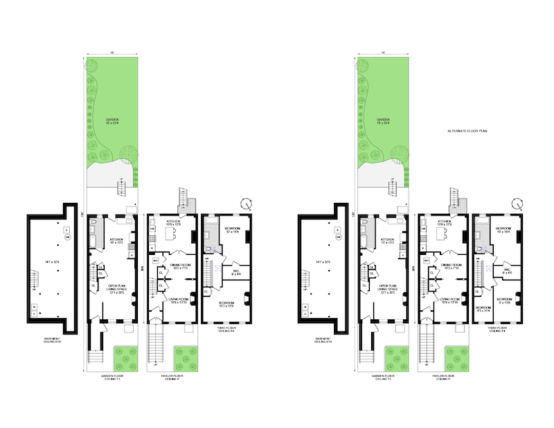 Floorplan for 312 16th Street