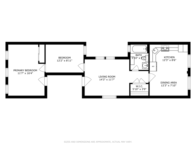 Floorplan for 179 32nd Street, FL3