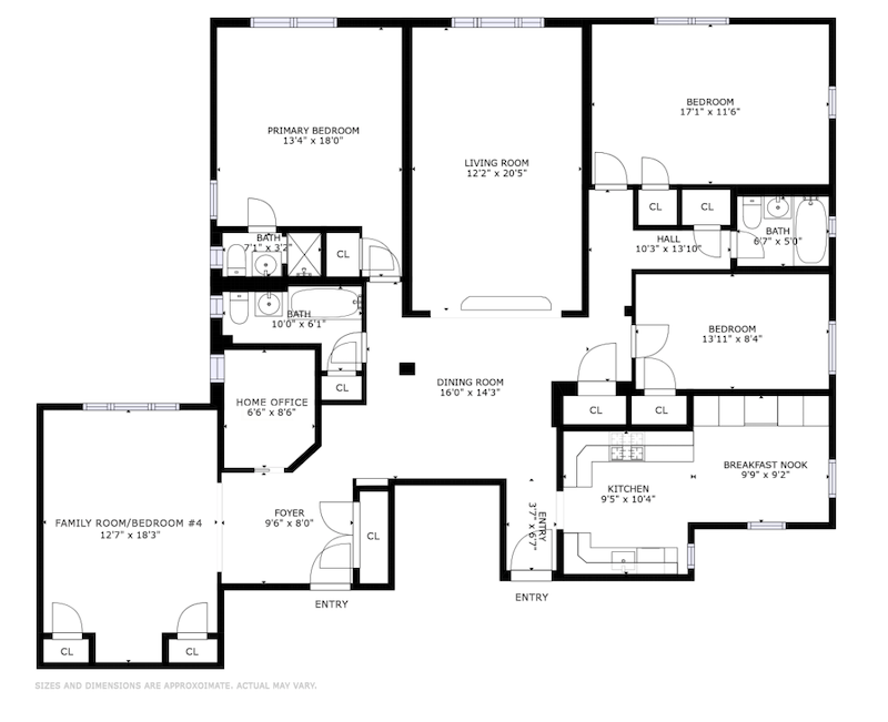 Floorplan for 77-35 113th Street, 5JH