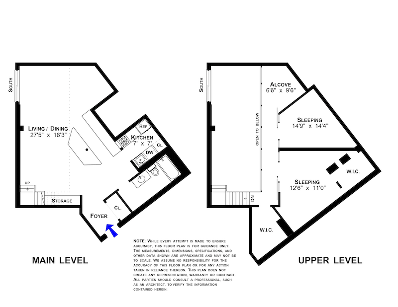 Floorplan for 77 Bleecker Street, 520