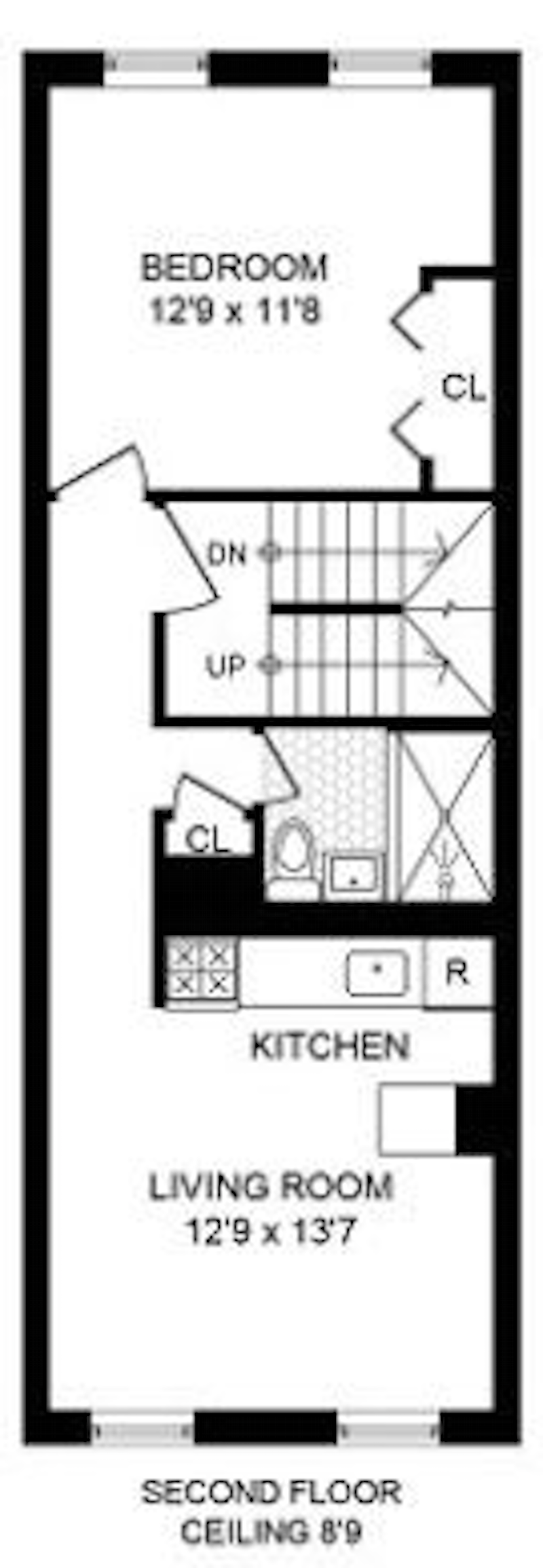 Floorplan for 179 Carlton Avenue, 2