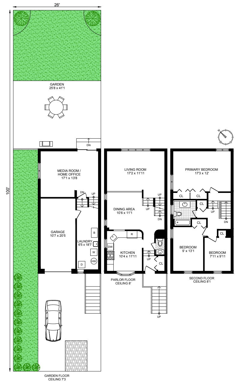 Floorplan for 1459 East 69th Street