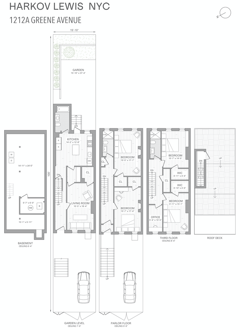 Floorplan for 1212A Greene Avenue