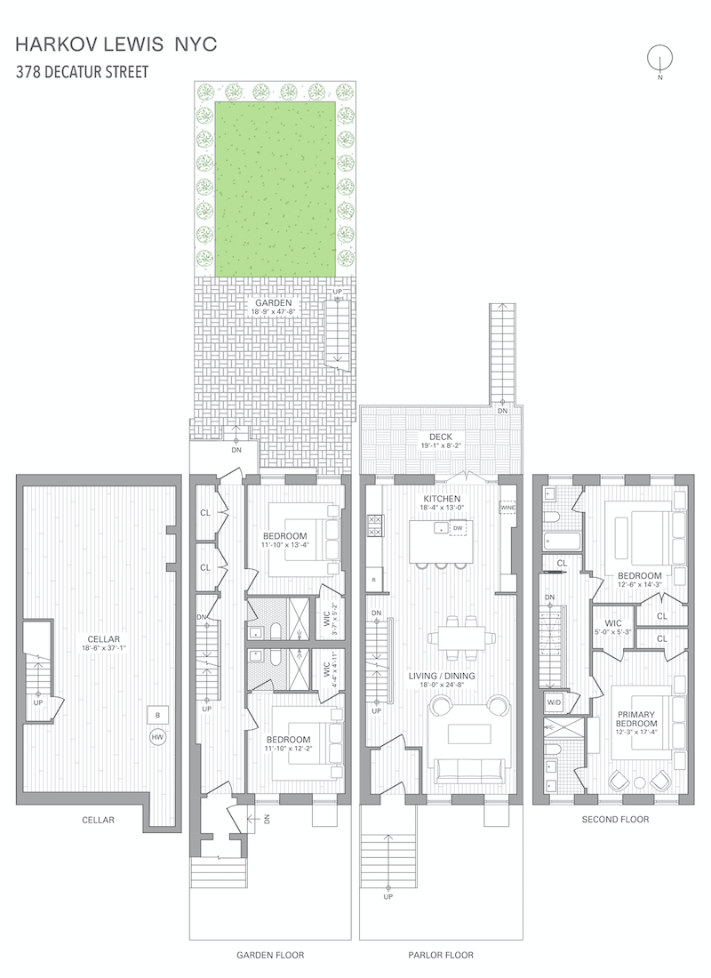 Floorplan for 378 Decatur Street
