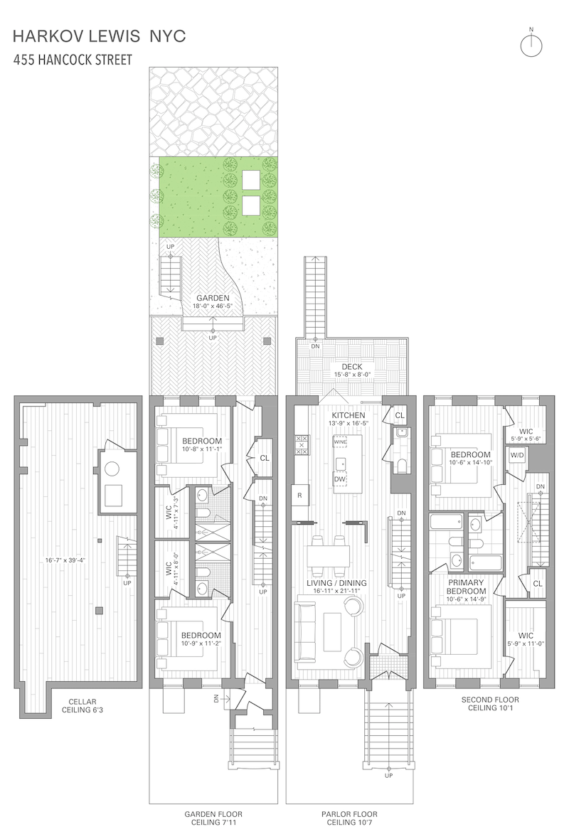 Floorplan for 455 Hancock Street