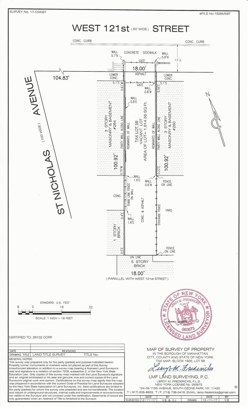 Floorplan for 262 West 121st Street