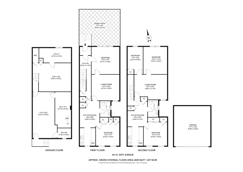 Floorplan for 40 -18 50th Avenue