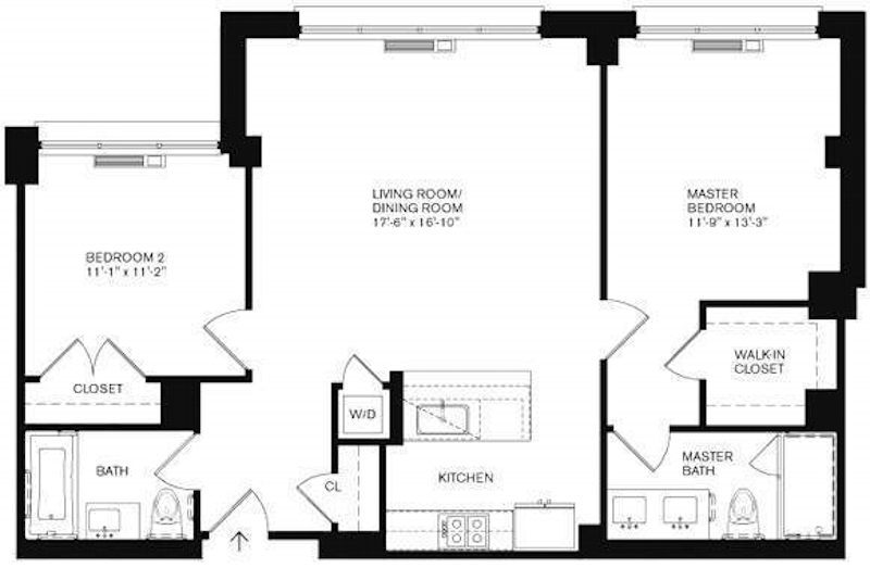 Floorplan for 5-09 48th Avenue, 6P