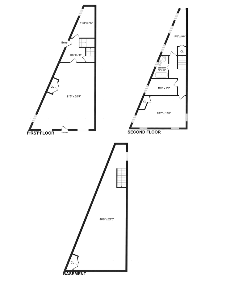 Floorplan for 5731 Mosholu Avenue