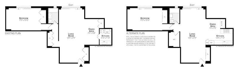 Floorplan for 77 Seventh Avenue