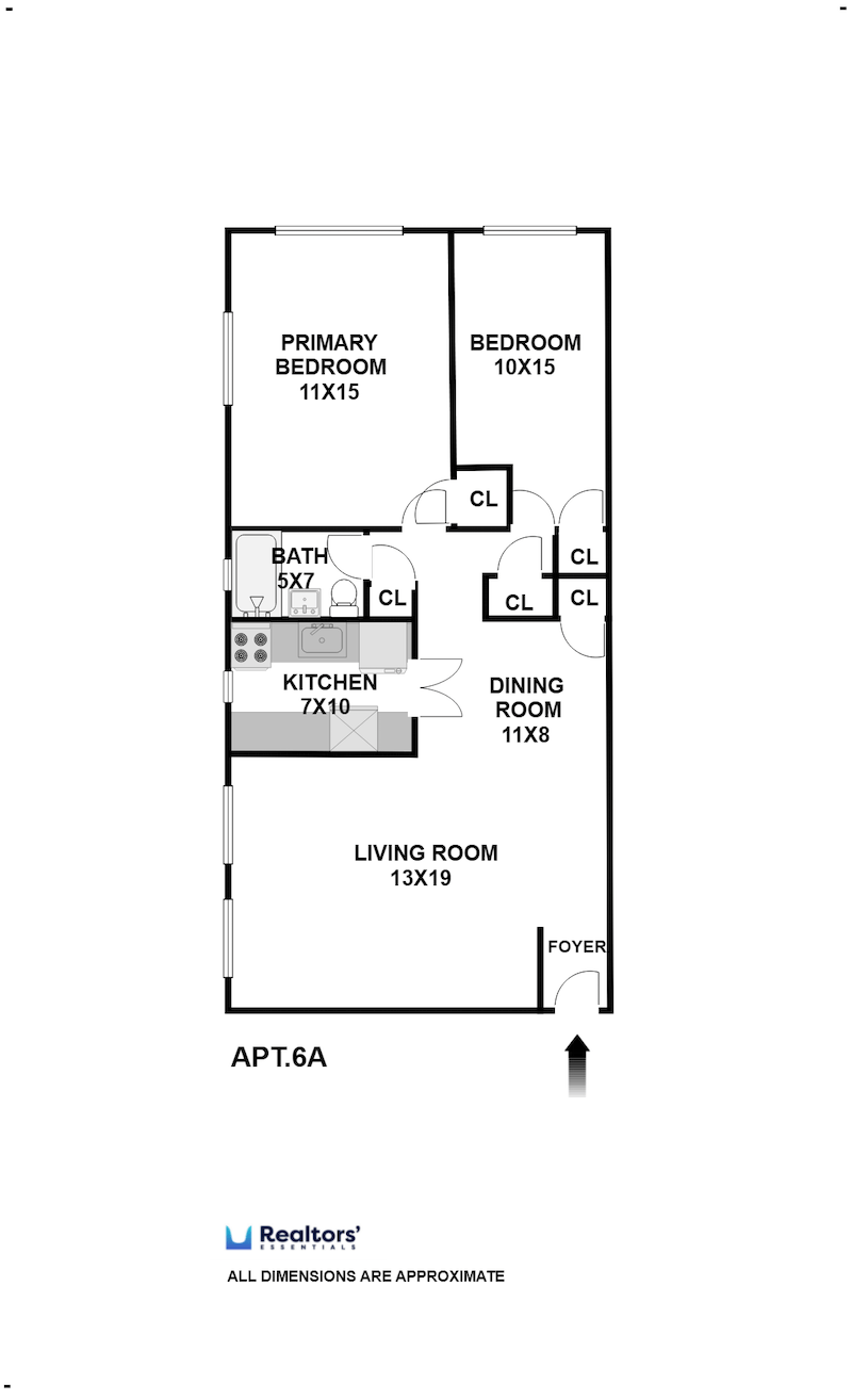 Floorplan for 72-61 113th Street, 6A