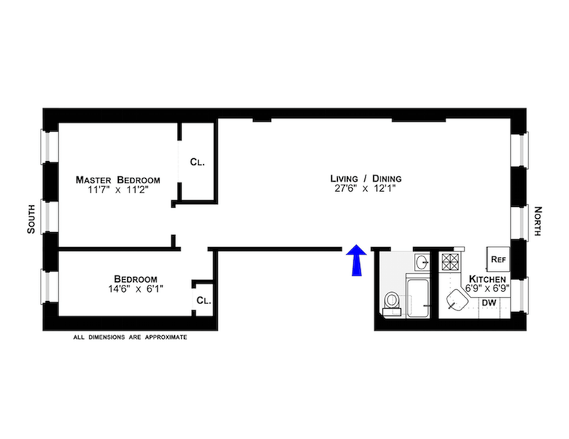 Floorplan for 321 President Street, 3