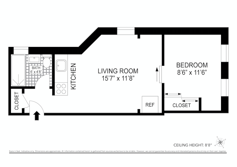 Floorplan for 229 Sullivan Street