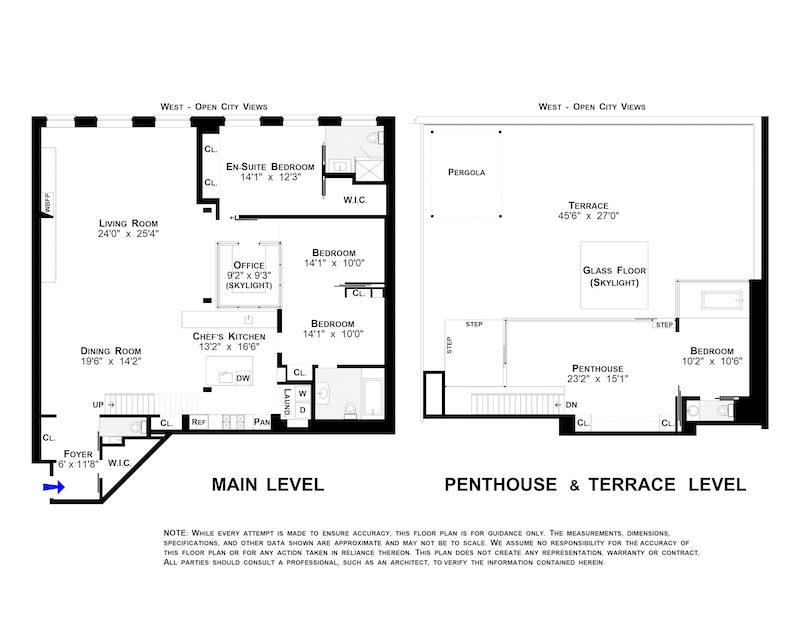 Floorplan for 111 Wooster Street, 6D