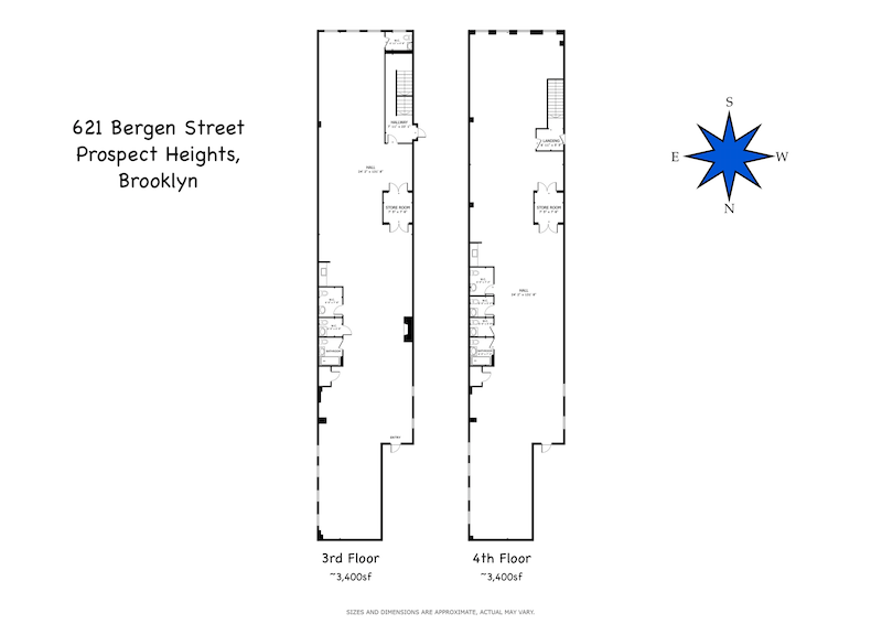 Floorplan for 621 Bergen Street, 4