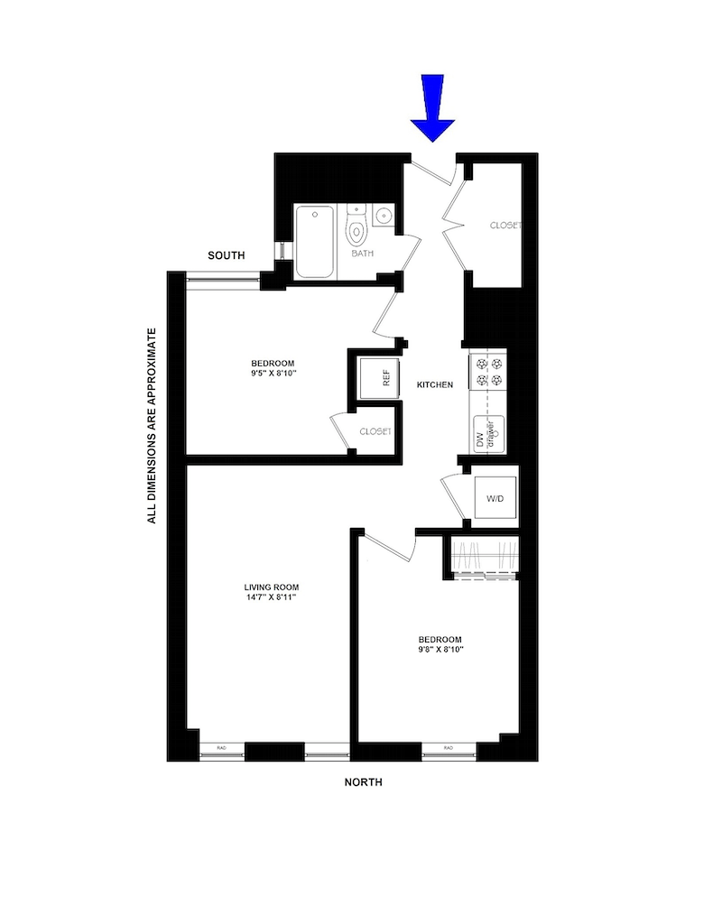 Floorplan for 351 East 58th Street