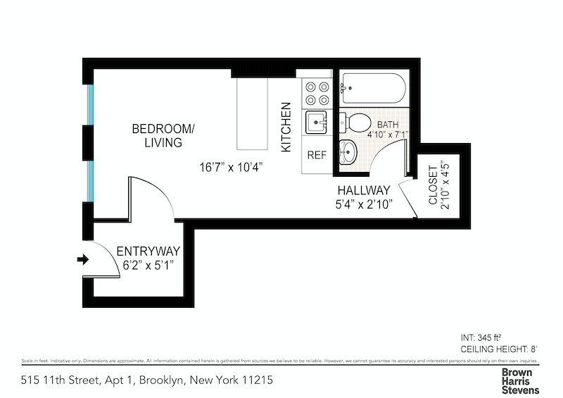 Floorplan for 515, 11th Street, 1