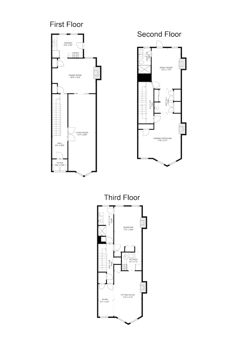 Floorplan for 238 Saint Johns Place